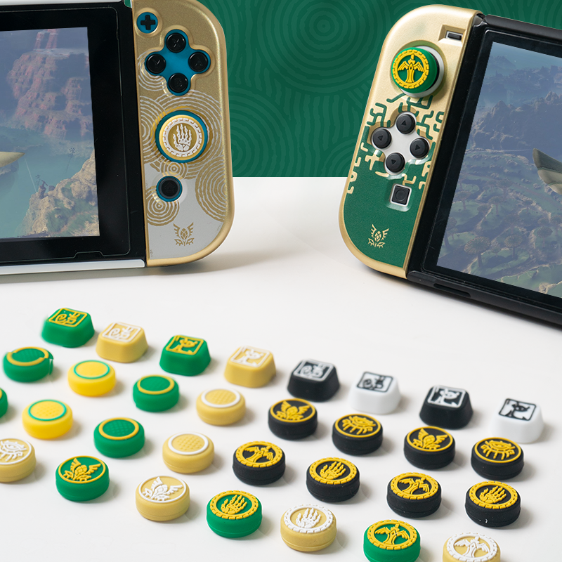 Zelda Gaming Accessories - 4pcs for Zelda Silicone Soft Thumb