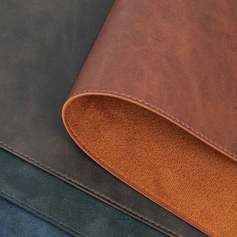 Desk Corner Mat - Office Desk Cushion Waterproof PU Mouse