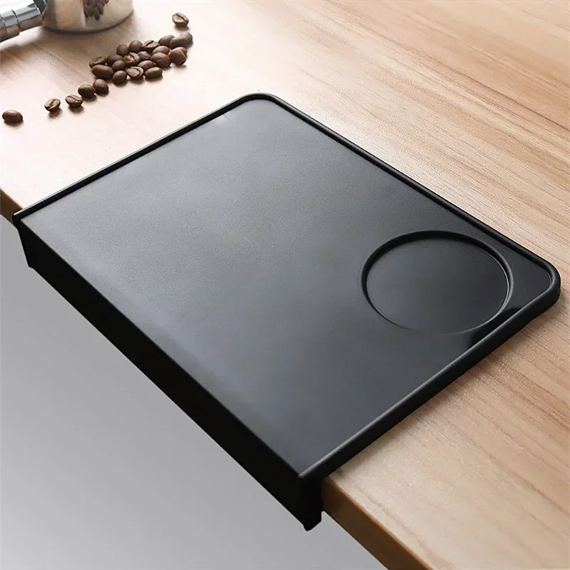Desk Corner Mat - Silicone Coffee Tamper Mat Tamping Anti-skid