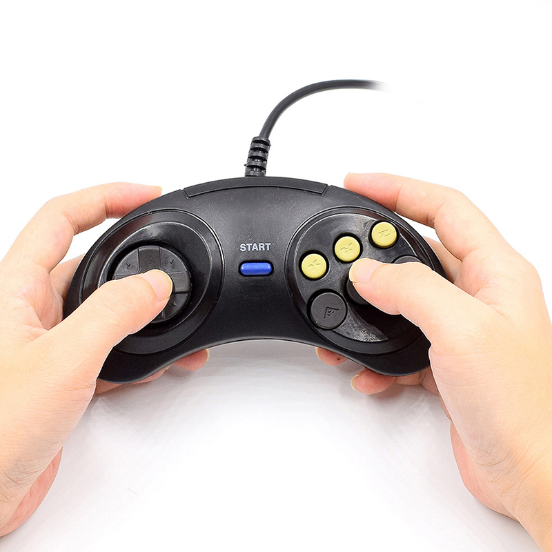 1 pc Classic Wired 6 Buttons J - Gaming Accessories Driving review and price