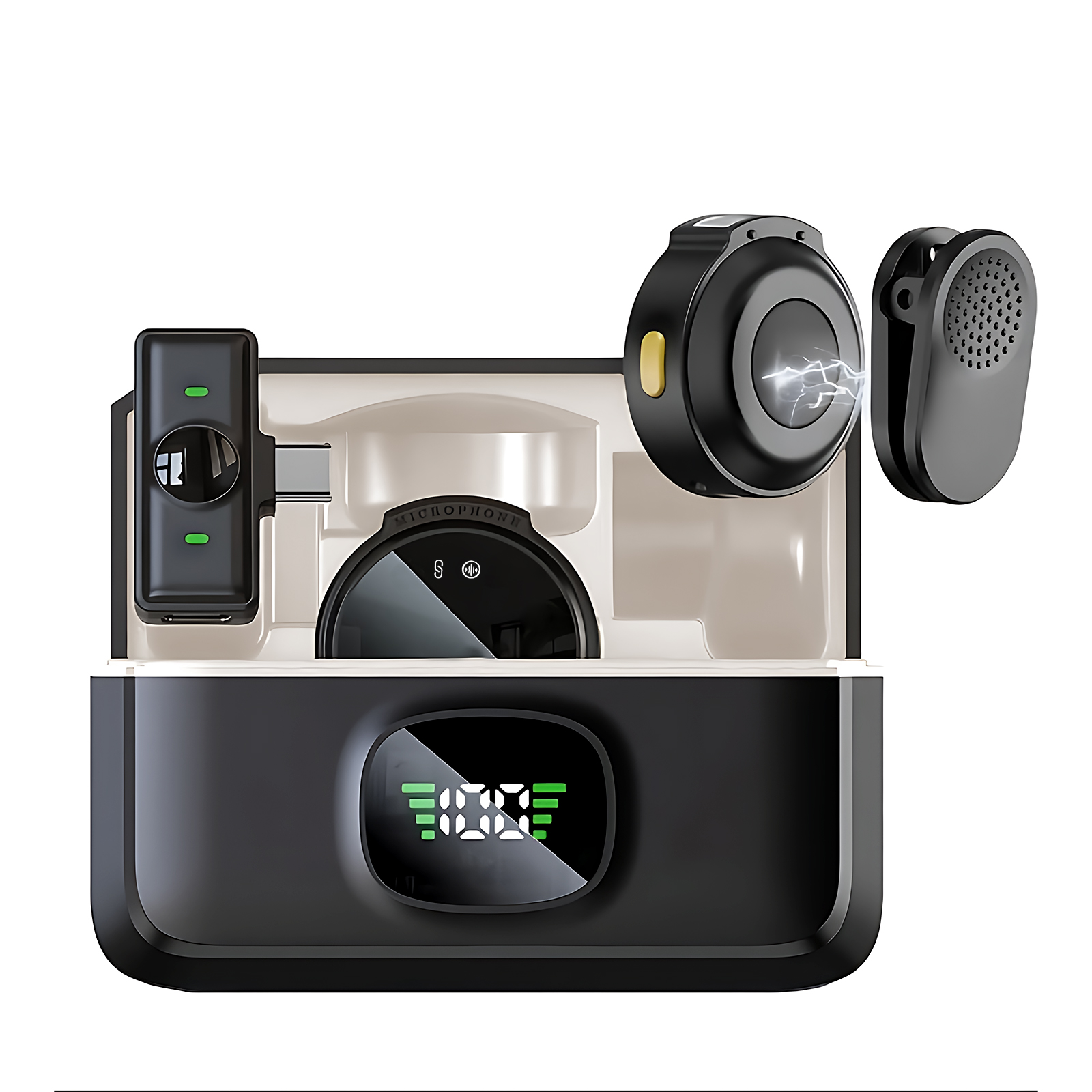 2 Pack Wireless Lavalier Micro - Gaming Accessories Iphone review and price