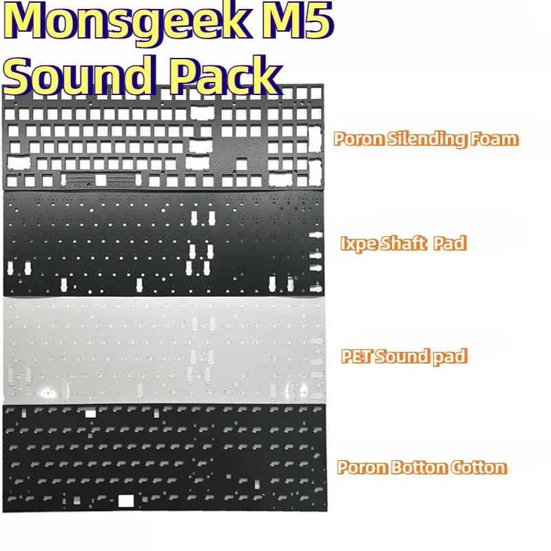 Monsgeek M5 Sound Pack/ Plate  - Gaming Accessories Kit review and price