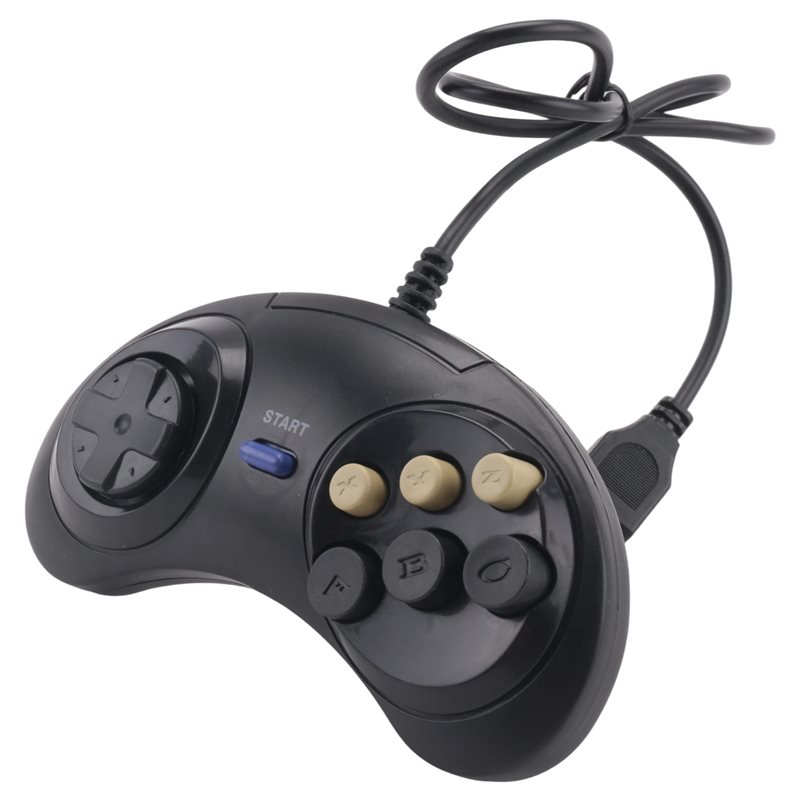 Classic Retro 6 Buttons Wired  - Gaming Accessories Driving review and price