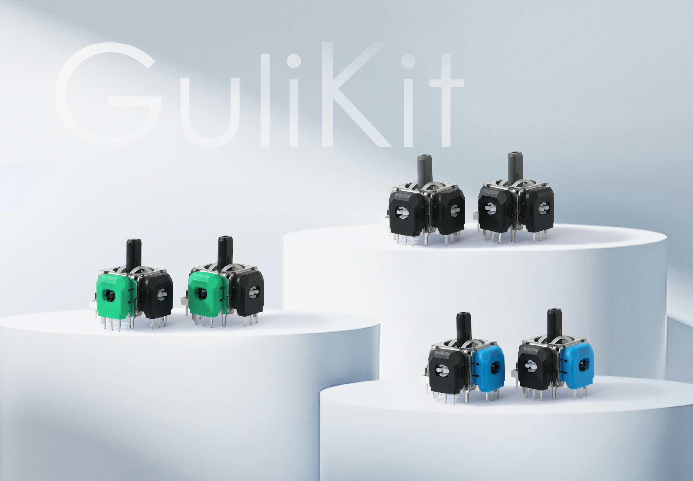 10 Pairs GuliKit TMR Joystick  - Gaming Accessories Controller review and price