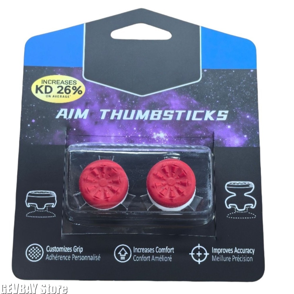 2pcs Silicone Thumb Grips for  - Gaming Accessories Kit review and price