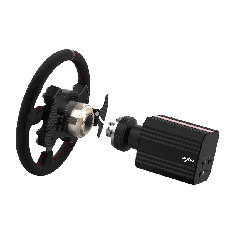 With Base PXN V12 Direct Drive - Gaming Accessories Driving review and price