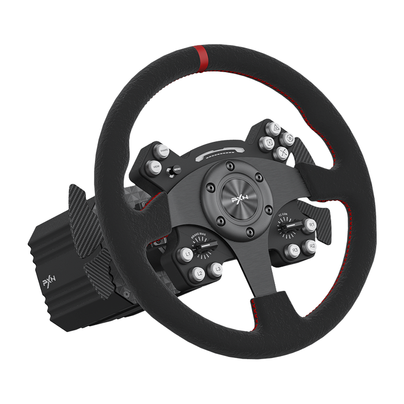 With Base PXN V12 Direct Drive - Gaming Accessories Driving review and price