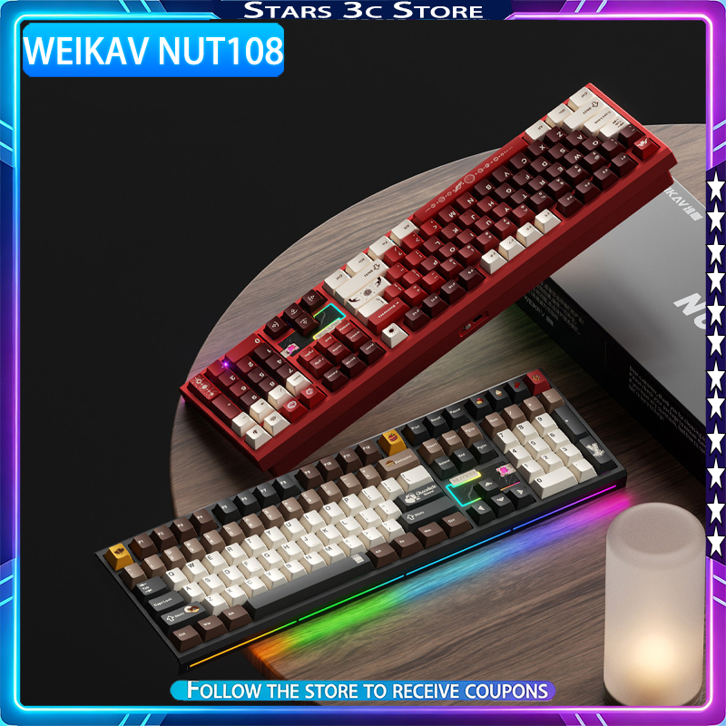 WEIKAV NUT108 Mechanical Keybo - Gaming Accessories Kit review and price