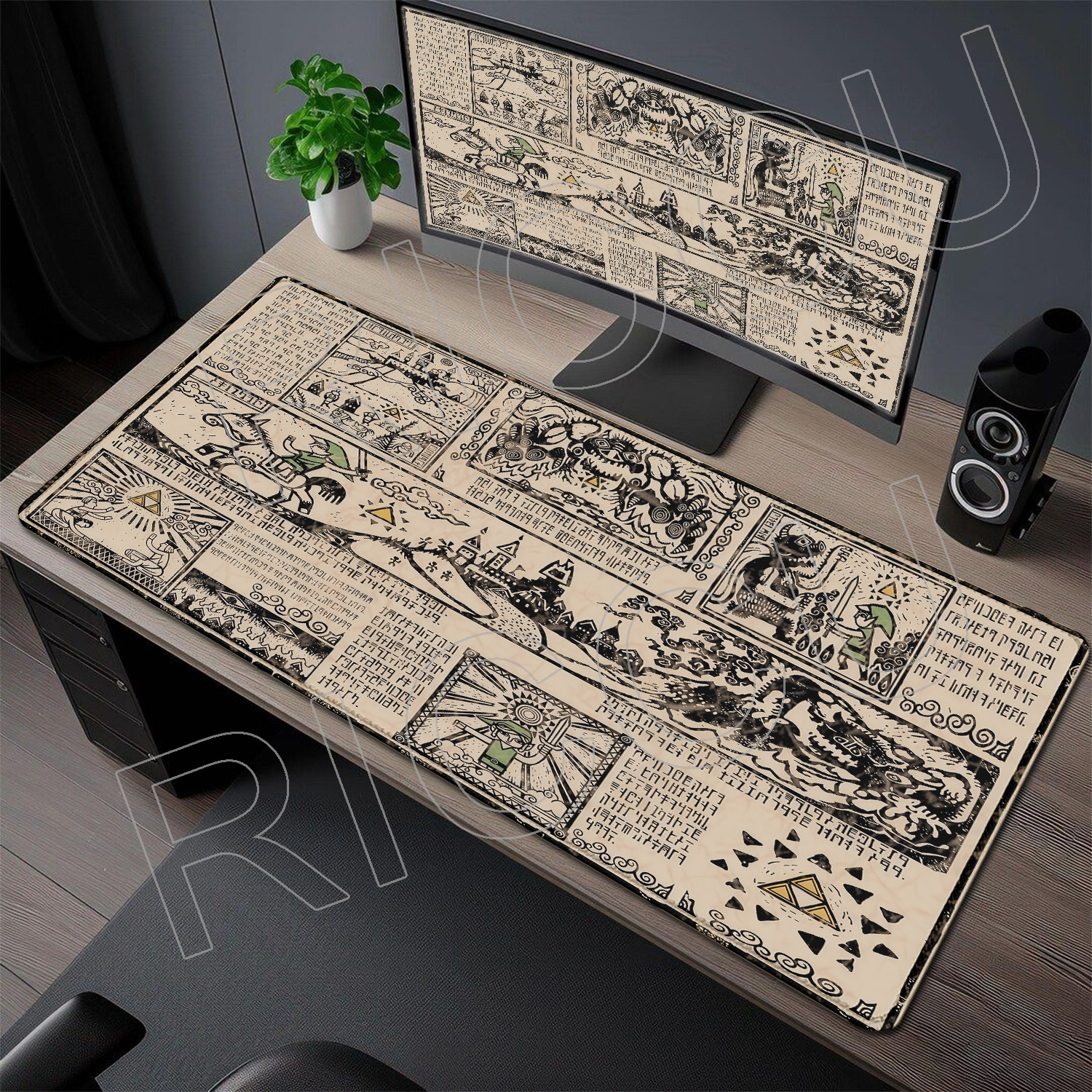 XXL HD Printing Gamer Mousepad - Zelda Gaming Accessories review and price