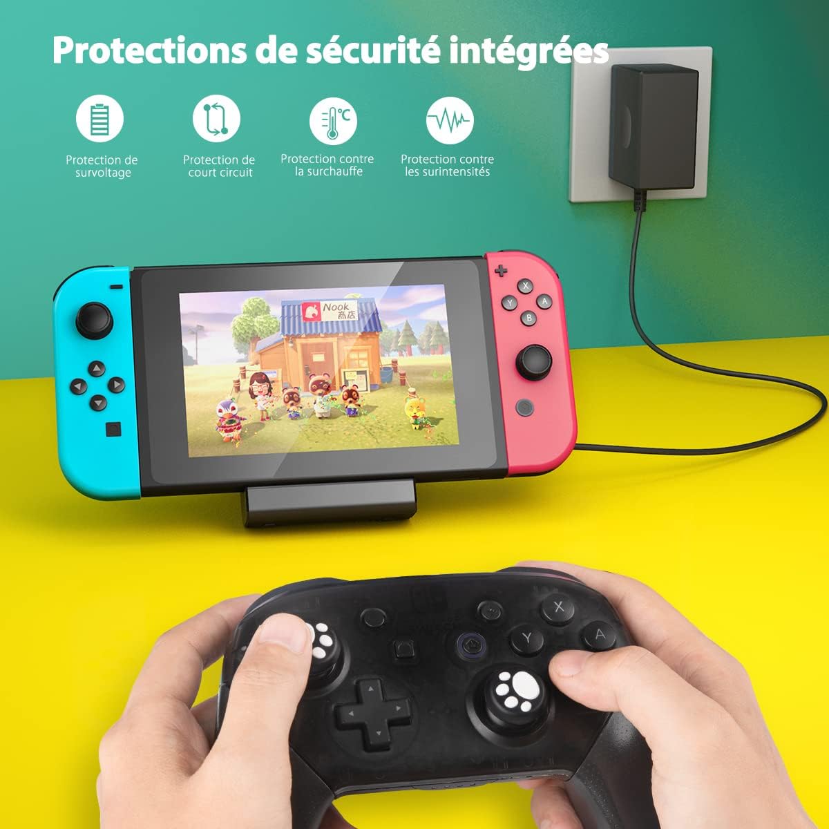 For Switch Dock for Switch Lit - Zelda Gaming Accessories review and price