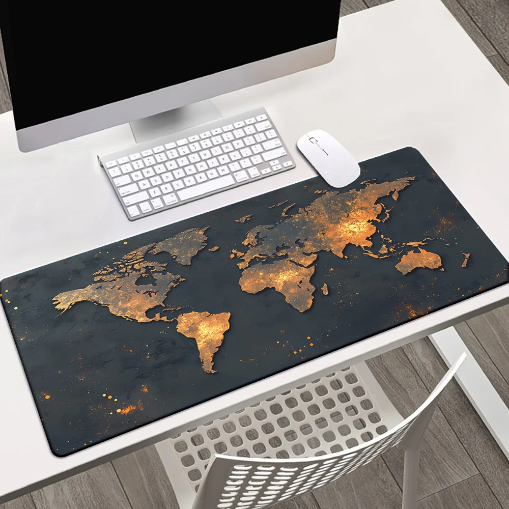 World Map Mouse Pad Large Gami - Desk Corner Mat review and price