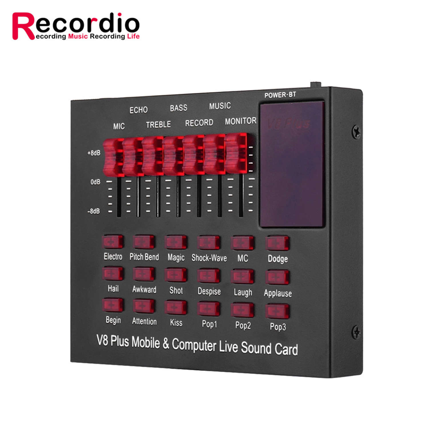 V8+ Sound Card Live Drive Free - Gaming Accessories Driving review and price