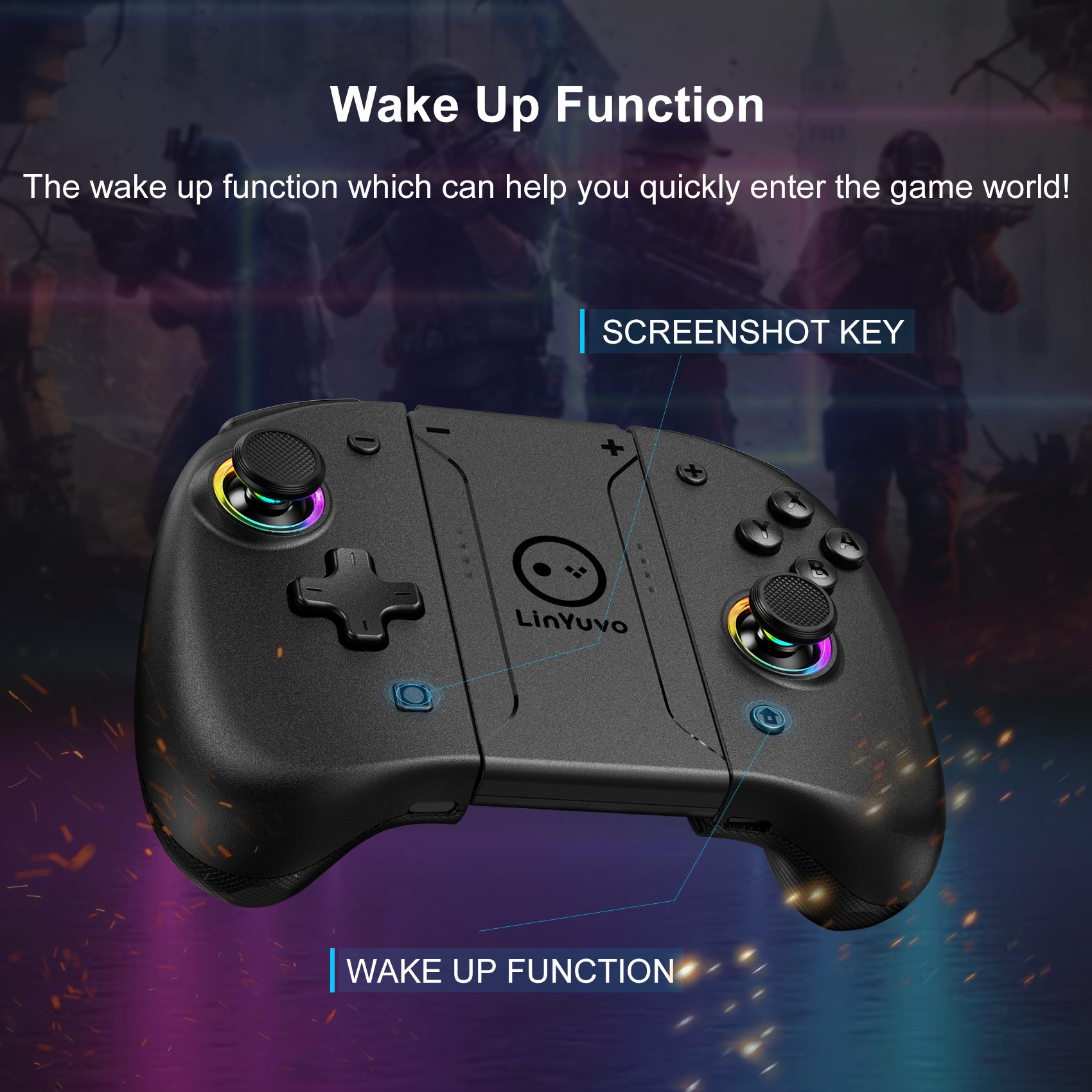 Wireless Bluetooth Controller  - Gaming Accessories Iphone review and price