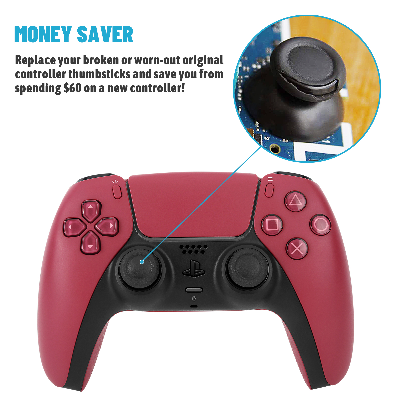 Replacement DIY Button for PS5 - Gaming Accessories Kit review and price